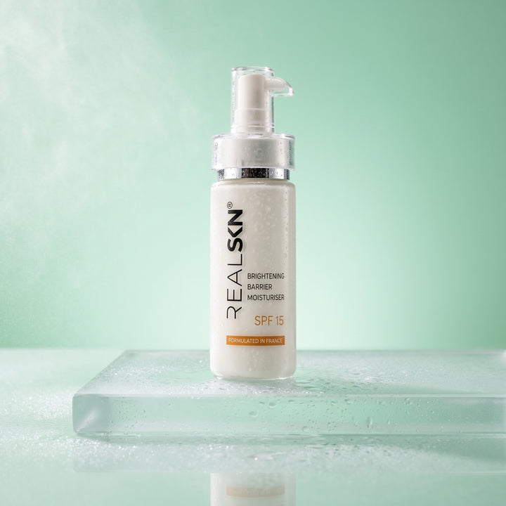 RealSKN Brightening Barrier Moisturiser — Niacinamide + Ceramides + Glutathione + SPF 15